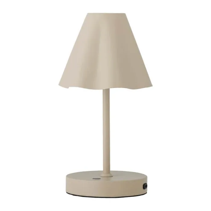 Bloomingville Lianna Transportabel Lampe H 28 x Ø 13,5 cm - LED - Natur