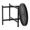 Bloomingville Milli Bakkebord H 47 x Ø 60 cm - Rattan - Sort