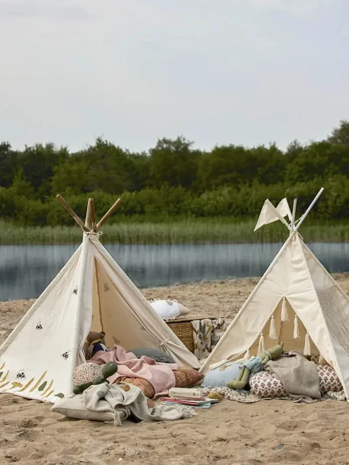 Bloomingville Mini MINI Fardin Legetipi H 140 x B 110,5 x L 110 cm - Bomuld - Natur