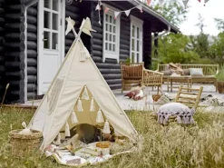Bloomingville Mini MINI Fardin Legetipi H 140 x B 110,5 x L 110 cm - Bomuld - Natur