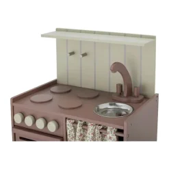 Bloomingville MINI Pippi Mini Komfur H 57,5 x B 26 x L 40 cm - MDF - Brun