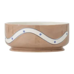 Bloomingville Missy Skål - 4 stk. Ø 14,5 cm - Stentøj - Brun