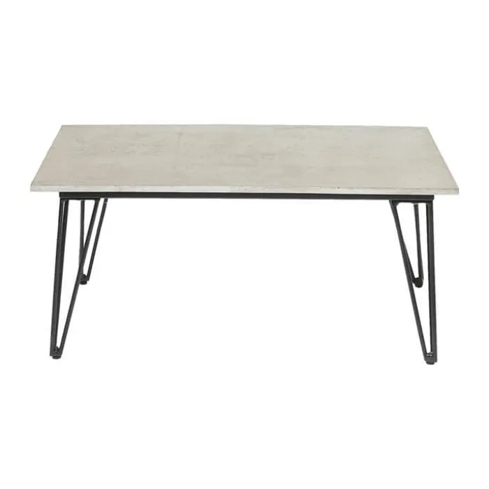 Bloomingville Mundo Bord H 42 x B 60 x D 90 cm - Beton - Grå