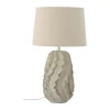Bloomingville Natika Bordlampe H 64 x Ø 38 cm - Stentøj/hør - Natur