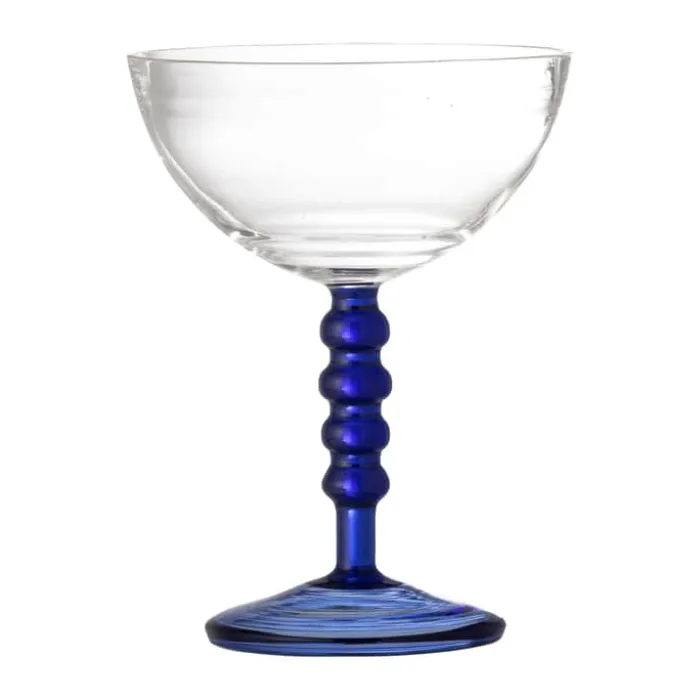Bloomingville Noemi Cocktailglas 23 cl - Glas - Blå