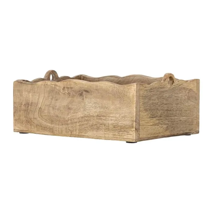 Bloomingville Nonnie Æske H 12 x B 20 x L 28,5 cm - Mangotræ - Natur