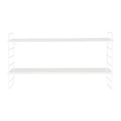Bloomingville North Hylde H 35 x B 65 x D 15 cm - MDF/jern - Hvid