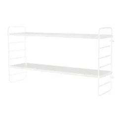 Bloomingville North Hylde H 35 x B 65 x D 15 cm - MDF/jern - Hvid