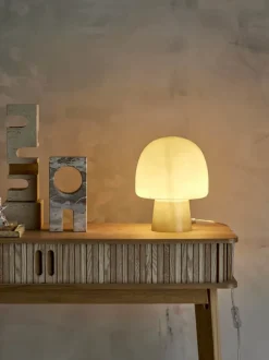 Bloomingville Paddy Bordlampe H 26,5 x Ø 20 cm - Glas - Grøn