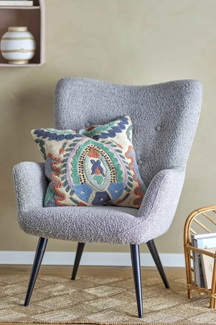 Bloomingville Perry Loungestol H 100 x B 71 x L 71 cm - Polyester - Natur