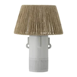 Bloomingville Rama Bordlampe H 66 cm - Stentøj - Hvid