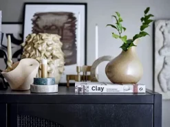 Bloomingville Rigo Vase H 24 x B 20,5 x L 21 cm - Stentøj - Natur
