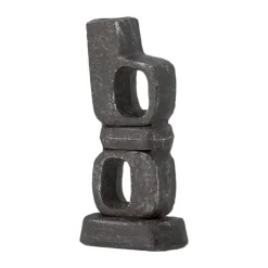 Bloomingville Sanah Kronelysestage H 19 x B 5 x L 9 cm - Metal - Sort