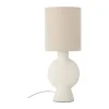 Bloomingville Sergio Bordlampe Ø 20,5 x H 54,5 cm - Stentøj/hør - Natur