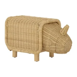 Bloomingville Soffe Taburet H 30 x B 24 x L 53 cm - Rattan - Natur