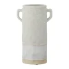 Bloomingville Tarin Vase H 32 cm - Keramik - Hvid