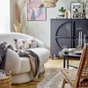 Bloomingville Ted Sofa H 74 x B 84 x L 160 cm - Polyester - Hvid