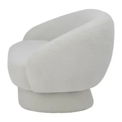 Bloomingville Ted Sofa H 74 x B 84 x L 160 cm - Polyester - Hvid