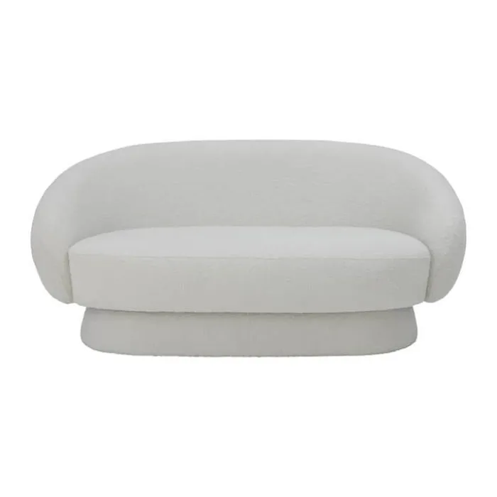 Bloomingville Ted Sofa H 74 x B 84 x L 160 cm - Polyester - Hvid