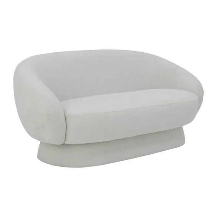 Bloomingville Ted Sofa H 74 x B 84 x L 160 cm - Polyester - Hvid