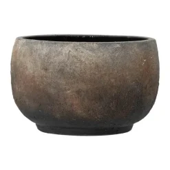 Bloomingville Thira Deko Urtepotte H 15,5 x Ø 25 cm - Terrakotta - Brun