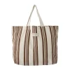Bloomingville Trina Indkøbspose H 40 x B 16 x L 46 cm - Bomuld - Brun
