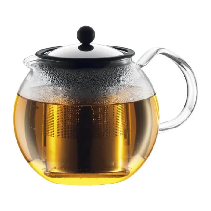 Bodum Assam Tekande 1 liter - Rustfrit stål/glas/plastik - Stål