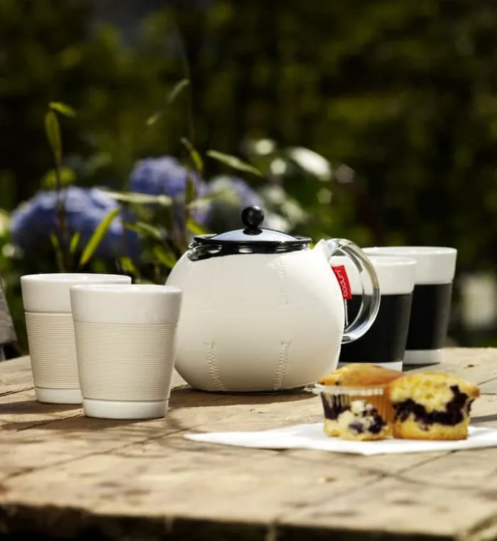 Bodum Assam Tekande 1 liter - Rustfrit stål/glas/plastik - Stål