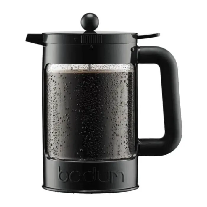 Bodum Bean Iskaffebrygger 12 kopper - Rustfrit stål/plastik - Sort