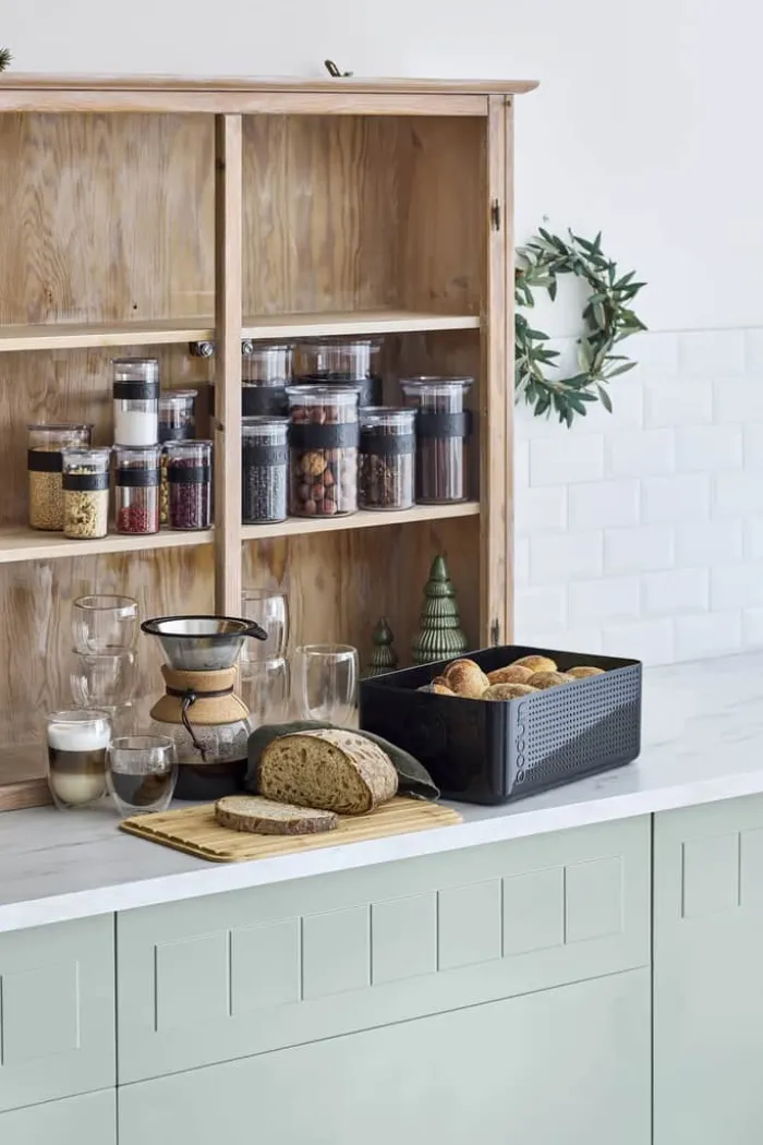 Bodum Bistro Brødboks L 36 cm - Plastik/bambus - Sort