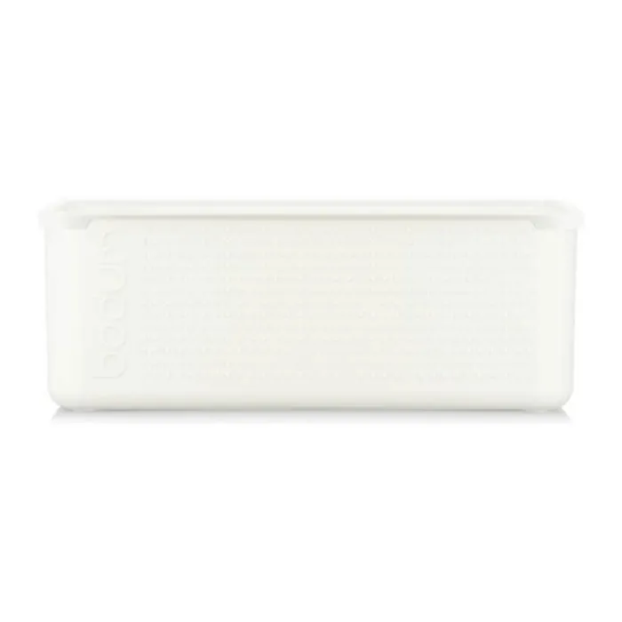 Bodum Bistro Brødboks L 36,5 cm - Plastik - Hvid
