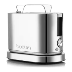 Bodum Bistro Brødrister 2 skiver - Rustfrit stål/plastik - Forkromet