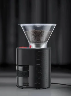 Bodum Bistro Elektrisk Kaffekværn 10903-01EURO-3 220 gram - 12 indstillinger - Sort