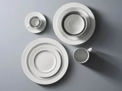 Bodum Blå Kagetallerken - Online særtilbud Ø 18,5 cm - Porcelæn - Hvid