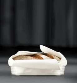 Bodum Brødkurv B 14 x L 24 cm - Plastik/bomuld - Hvid