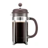 Bodum Caffettiera Stempelkande 1 liter - Borosilikatglas/rustfrit stål - Mocha