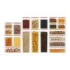 Bodum Canteen Opbevaringsglas - 20 stk. 0,5/1/1,2/2,6 liter - Plastik/silikone - Muskmelon