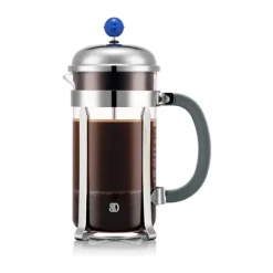 Bodum Chambord Stempelkande 1 liter/8 kopper - Rustfri stål/plastik/borosilikat glas - Multifarvet