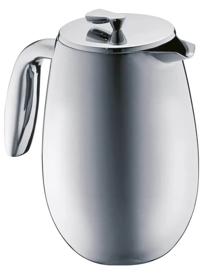 Bodum Columbia Stempelkande 1 liter - 8 kopper - Mat stål