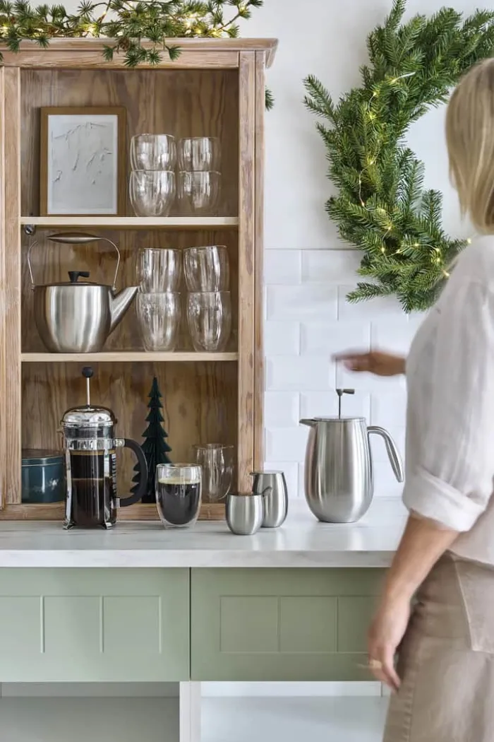 Bodum Columbia Stempelkande 1 liter - 8 kopper - Mat stål