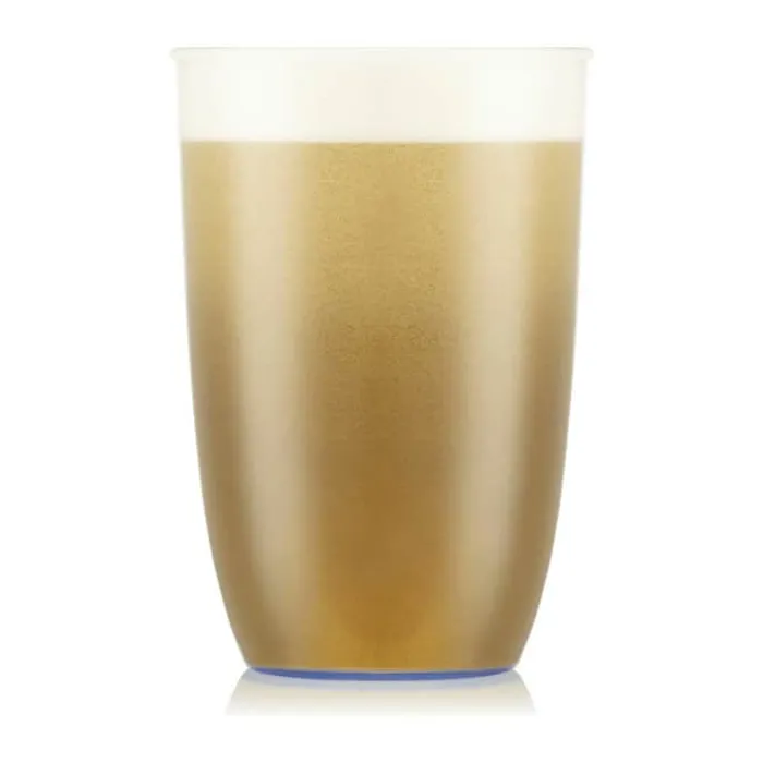 Bodum Kvadrant Ølglas - 4 stk. 50 cl - Plastik - Blue Moon