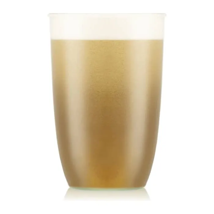 Bodum Kvadrant Ølglas - 4 stk. 50 cl - Plastik - Pistachio