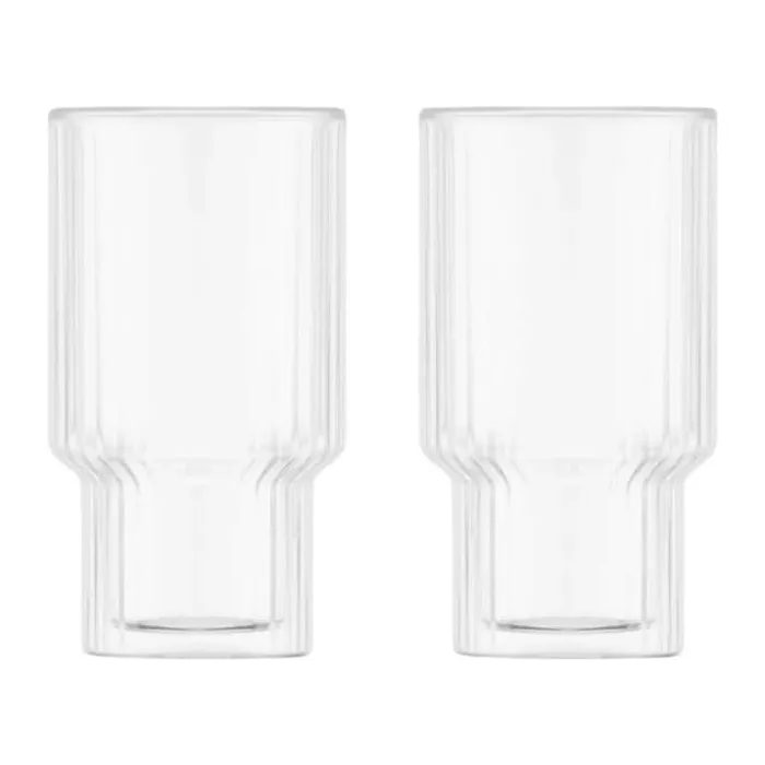 Bodum Navalia Drinksglas - 2 stk. 25 cl - Borosilikatglas/silikone - Klar