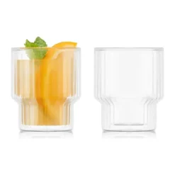 Bodum Navalia Drinksglas - 2 stk. 15 cl - Borosilikatglas/silikone - Klar