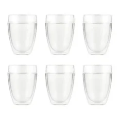Bodum Pavina Outdoor Krus - 6 stk. 35 cl - Plastik - Klar