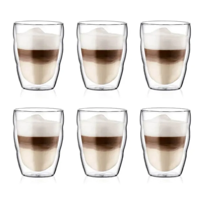 Bodum Pilatus Glas - 6 stk. 25 cl - Glas - Klar