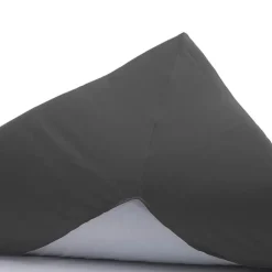 Borås Cotton Cloud Kuvertlagen B 90 x L 210 cm - Bomuldssatin - Antracit grå