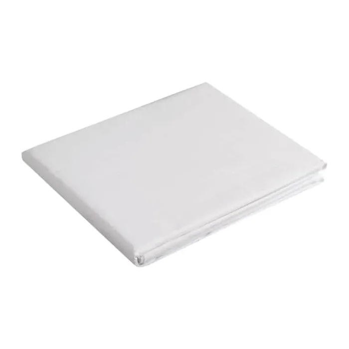 Borås Cotton Cloud Kuvertlagen B 80 x L 200 cm - Bomuldssatin - Hvid