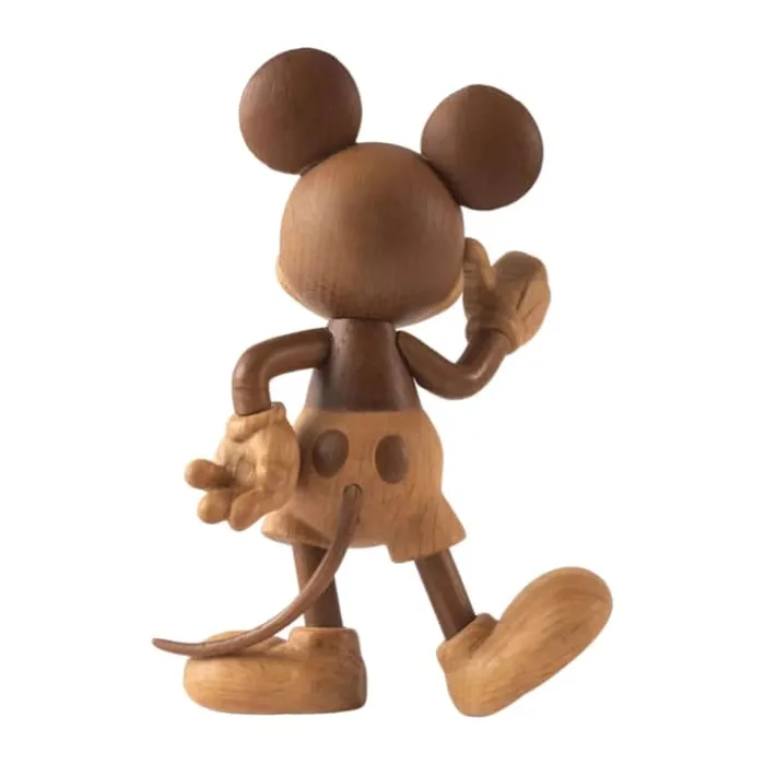 BOYHOOD Mickey Mouse træfigur H 15,3 cm - Egetræ