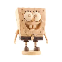 BOYHOOD SvampeBob Firkant træfigur Str. L - Egetræ